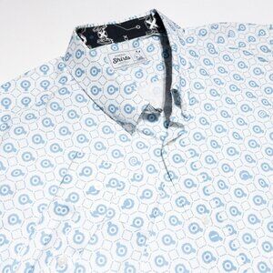 Pokemon Shirt By Original Stitch Men’s Fits 2XL All Over Print Japan Button-Up